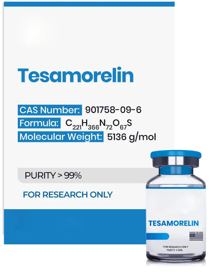 (🔥Reduce visceral fat) Tesamorelin Peptide (5MG & 10MG) -10 Vials