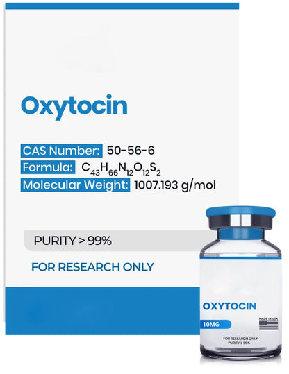 (❤️ “Love Hormone”) Oxytocin Peptide - 10mg - 10 Vials