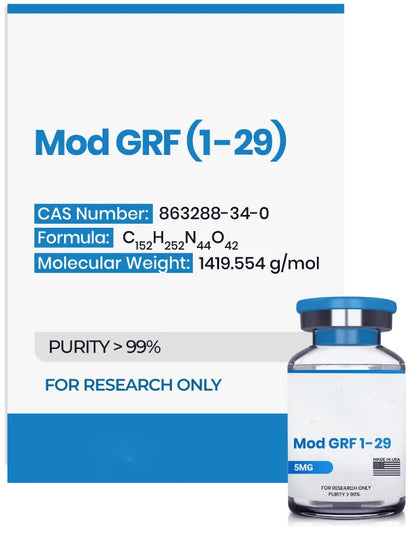 (🔥 Fat loss+💪 Recovery) Mod GRF 1-29 (CJC-1295 NO DAC) (5mg) - 10 Vials