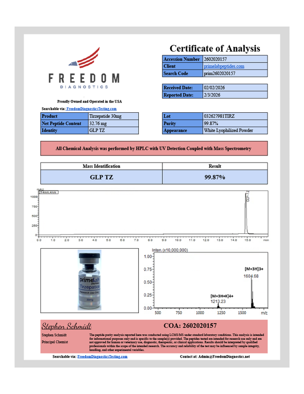 🔥（Weight Management）Tirzepatide – 5mg-10 Vials
