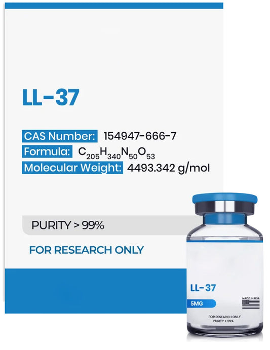 (💪Antibacterial) LL-37 (5mg) - 10 Vials