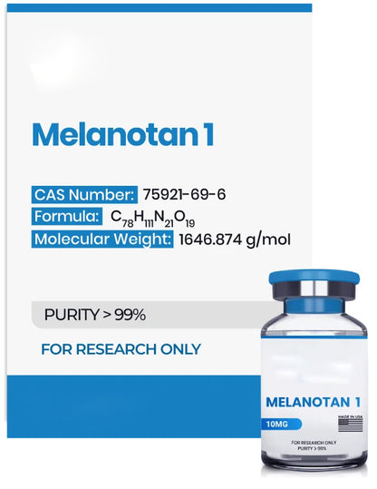 (🌴melanin production) Melanotan 1 (10mg) - 10 Vials