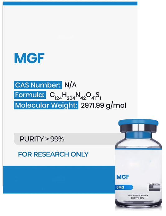 (💪Muscle Recovery) MGF (Mechano-Growth Factor) (5mg) - 10 Vials