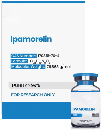 (🔥 Fat loss) Ipamorelin Peptide - 5mg - 10 Vials