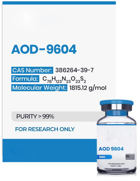 (🔥Fat loss) AOD 9604 (5mg) -10 Vials