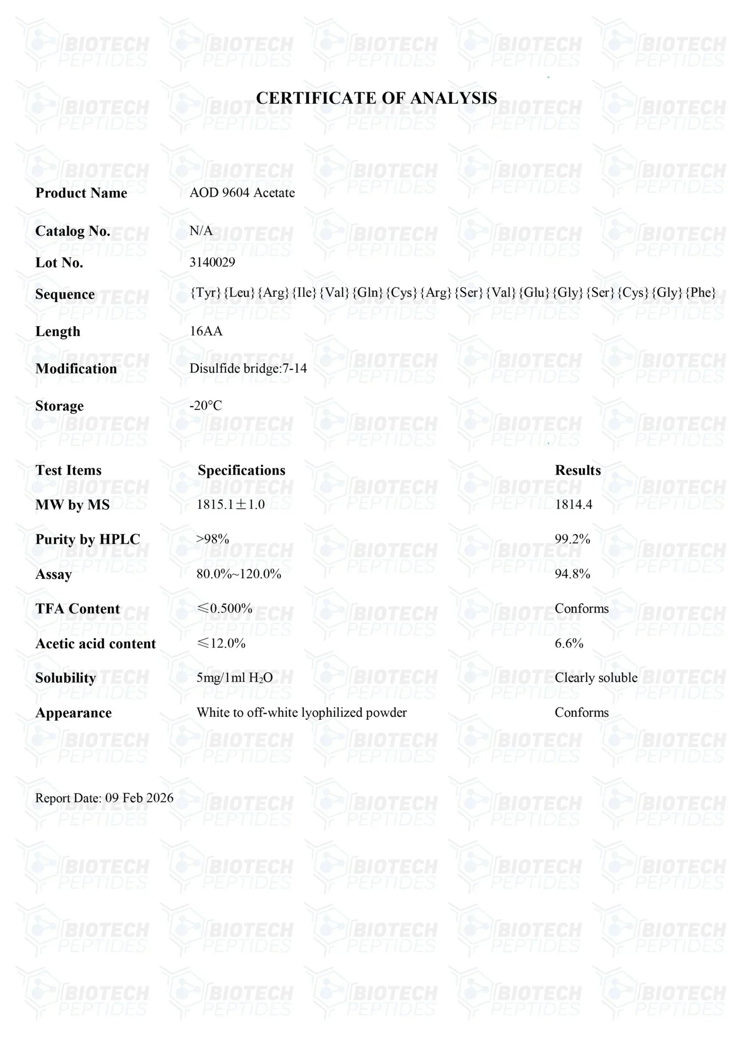 （🔥Fat Loss） Fragment 176-191 (5mg) - 10 Vials