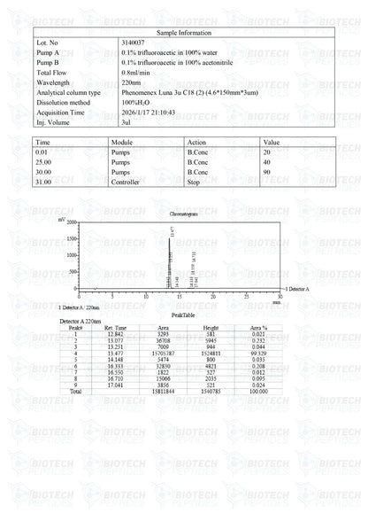 (💪 Recovery and Muscle-Building Support)GHRP-6 (5mg) - 10 Vials