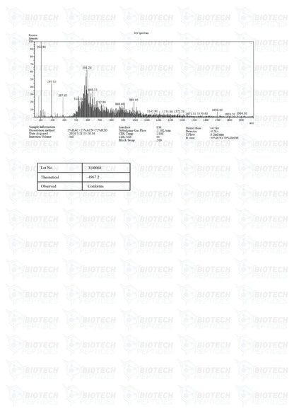 （💪Muscle recovery） PEG-MGF (Pegylated MGF) Peptide - 5mg - 10 Vials