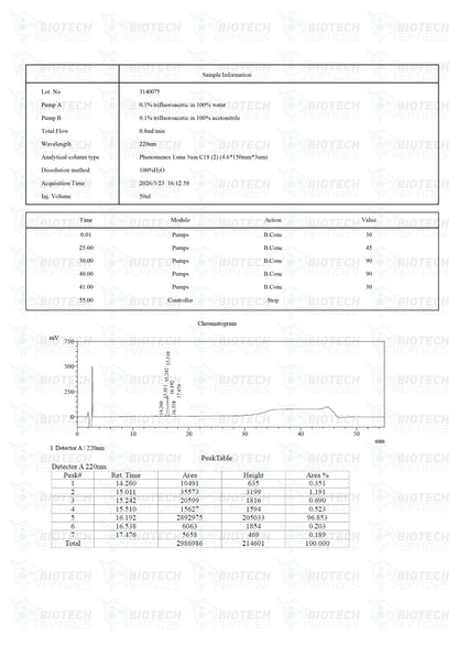 (💪 Rapid muscle gain)Receptor Grade IGF-1 LR3 (1mg) - Buy Online - 10 Vials