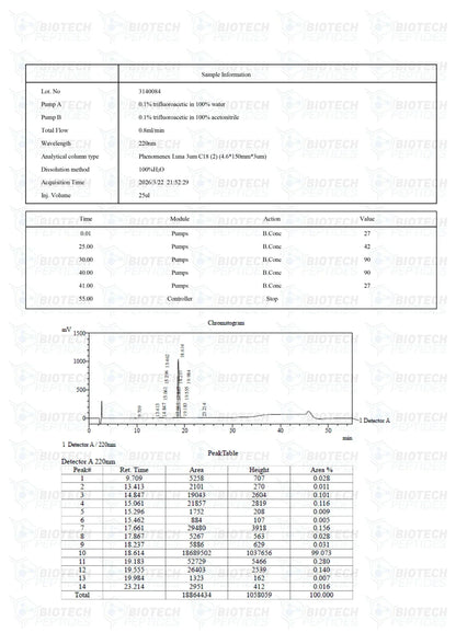 (🧠 Anti-aging) Sermorelin Peptide (5mg) - 10 Vials