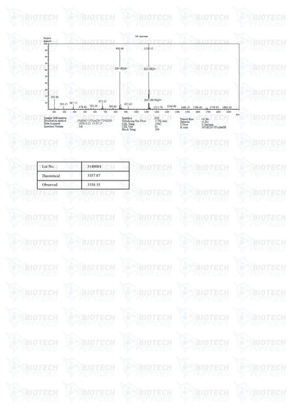 (🧠 Anti-aging) Sermorelin Peptide (5mg) - 10 Vials