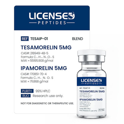 💪🌴（Muscle Recovery &   Anti-Aging）  Tesamorelin, Ipamorelin Blend · 10mg