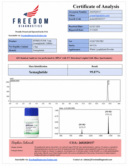 RYBELSUS®  GLP-1 Tablets（3mg/7mg/14mg）